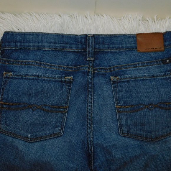 Lucky Brand Medium Savage Jeans Size 4/27 Ankle - Picture 5 of 8